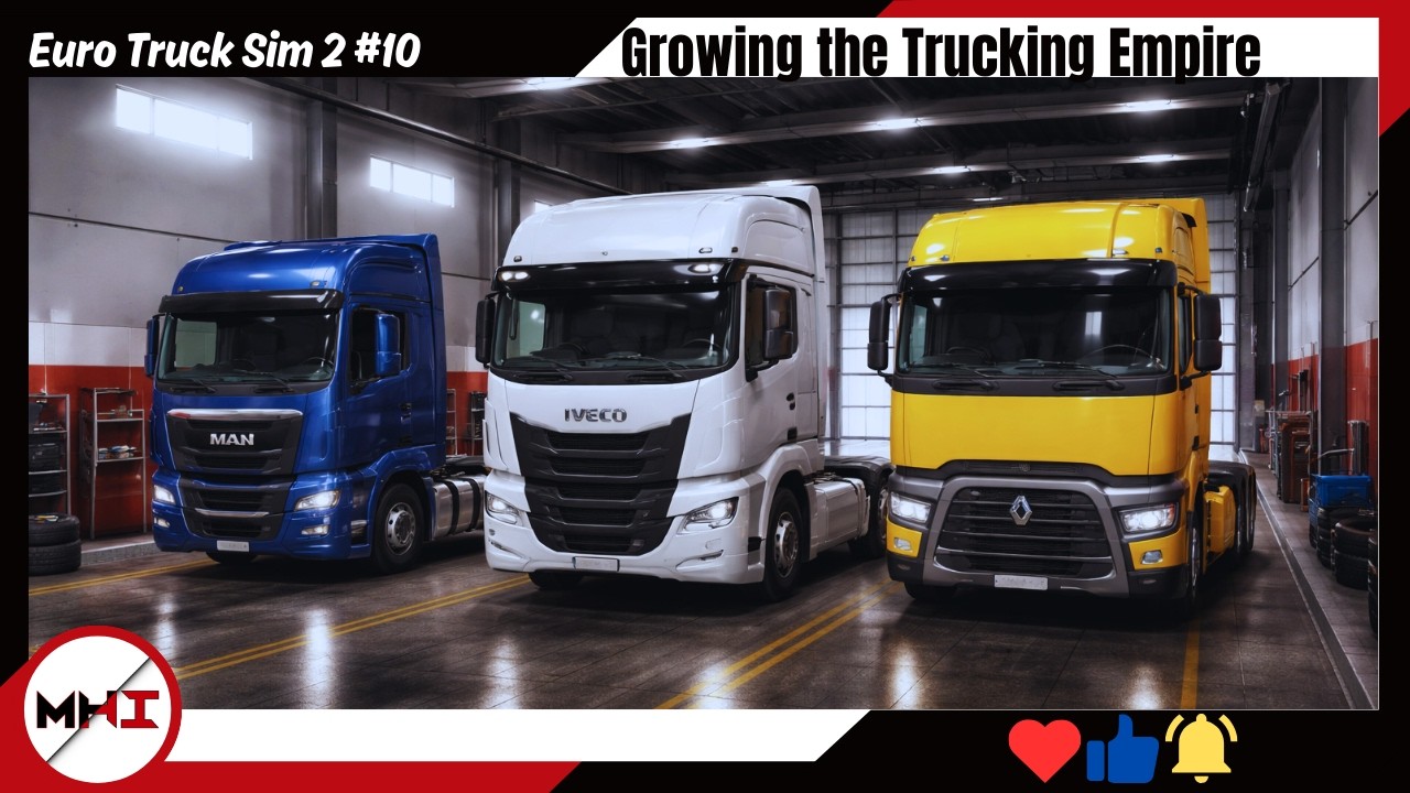 Euro Truck Sim 2 – Growing the Trucking Empire #10