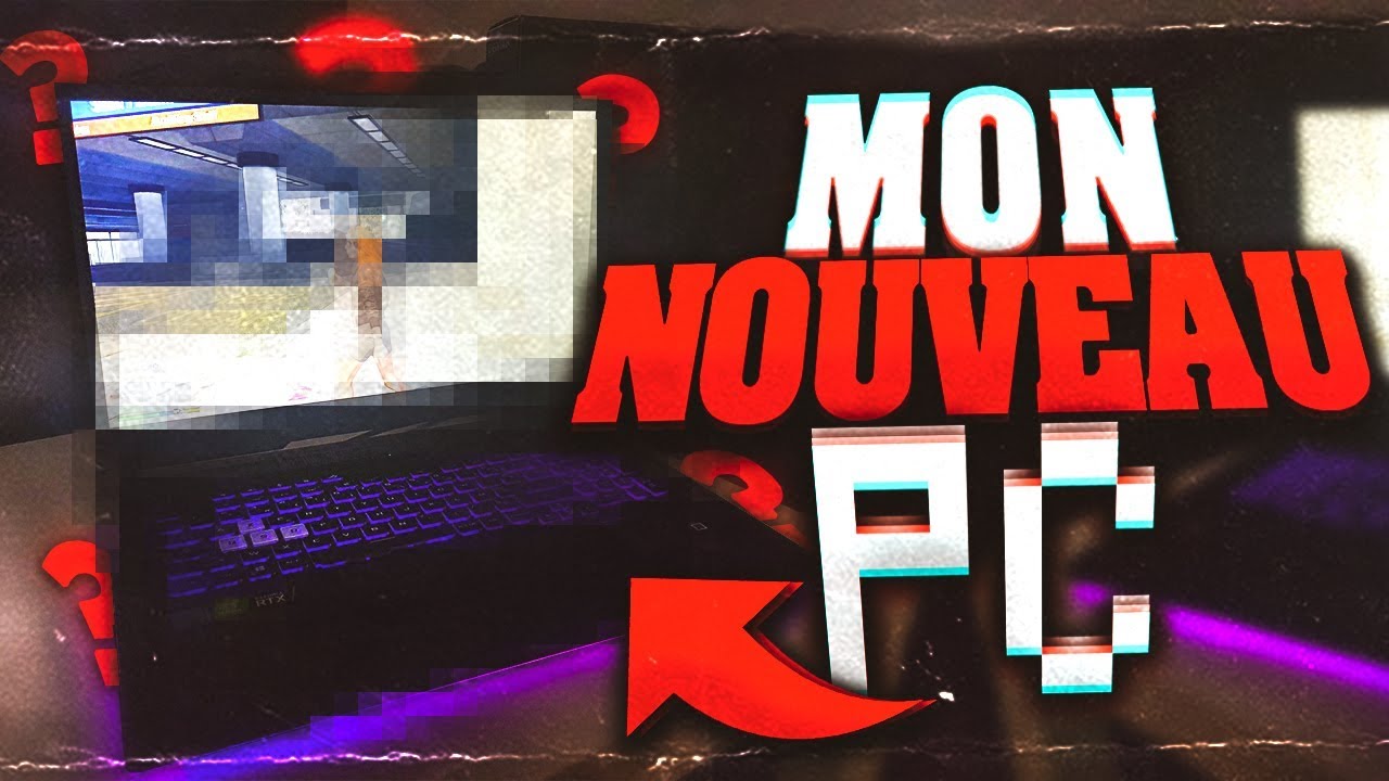MON NOUVEAU PC GAMER PORTABLE !! - Asus ROG Strix G