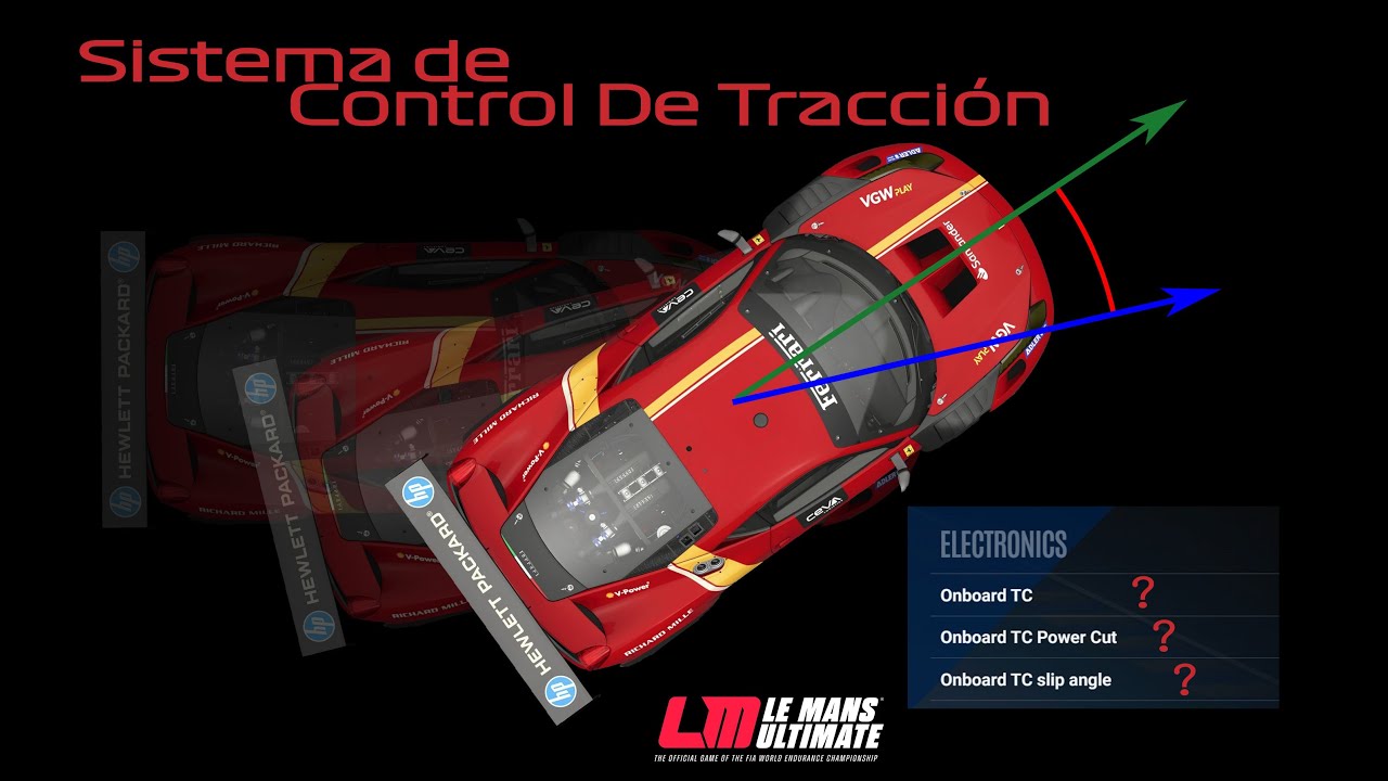 Control de Tracción EXPLICADO - Guía Le Mans Ultimate | TC, TC Cut y TC Slip