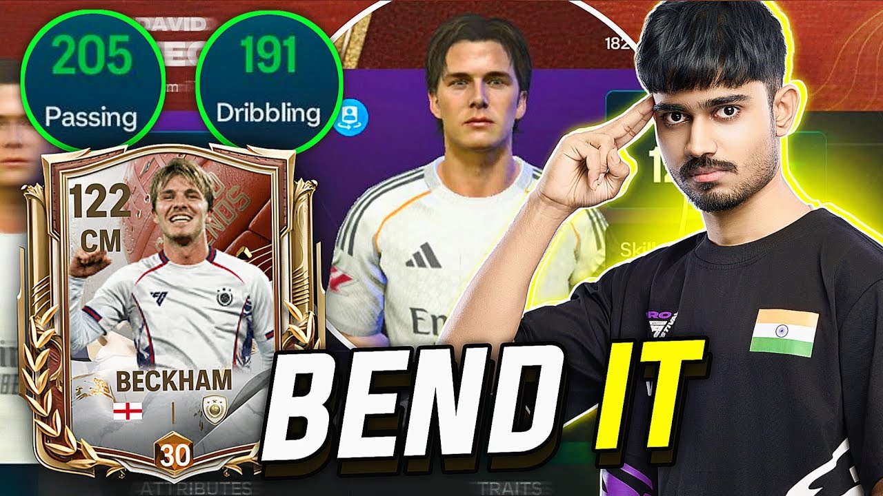 I Tried 117 OVR Beckham in Fc Mobile - Pure Ragebait!