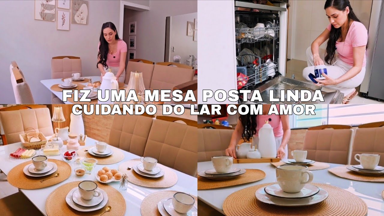 ROTINA DE CASA/café da manhã especial, fiz lasanha pro almoço
