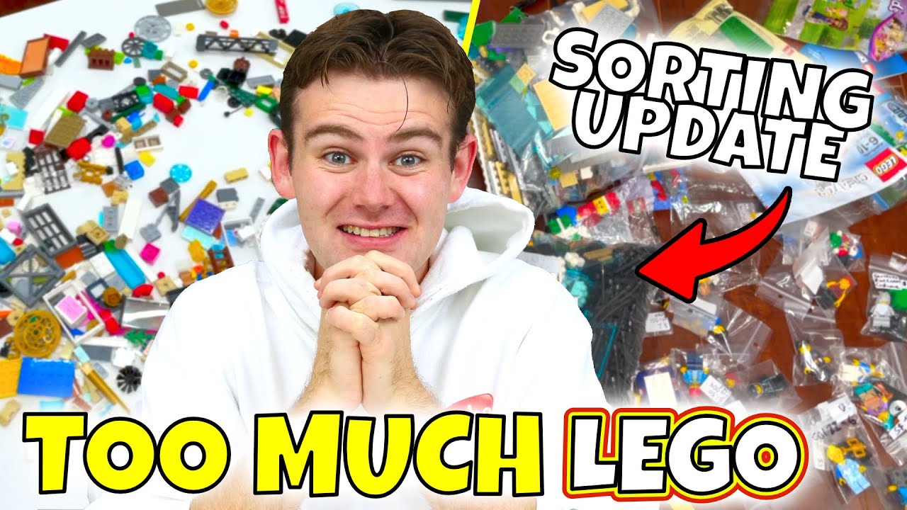 Я купил СЛИШКОМ МНОГО LEGO… (Обновление по сортировке коллекции LEGO)