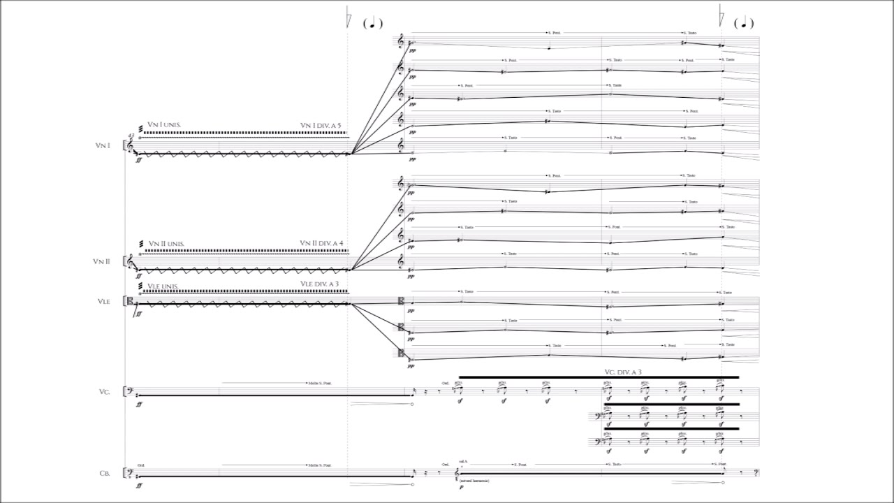 MODERN STRING ORCHESTRA | MUSIQUE ATAVIQUE (?) by Michał Ziółkowski | ARBORETUM | SCORE VIDEO