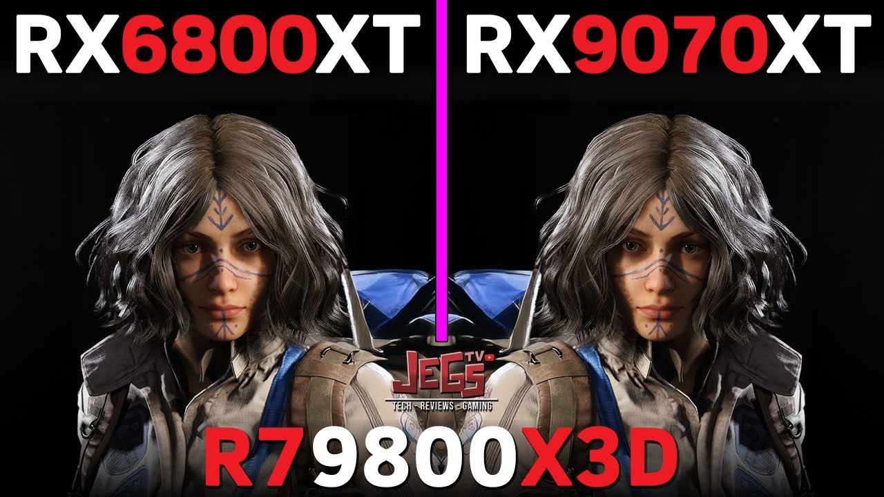 RX 6800 XT vs RX 9070 XT | Ryzen 7 9800X3D | Tested in 15 games