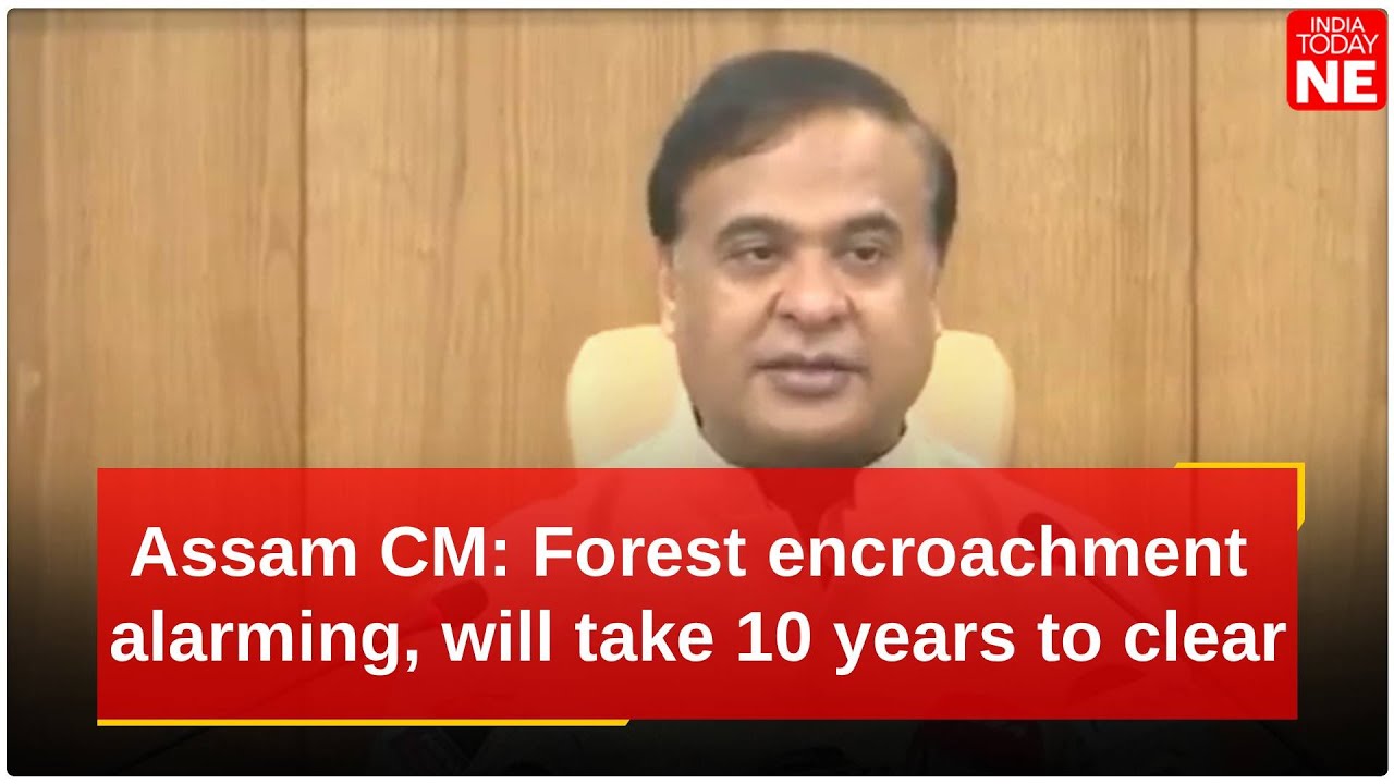 Assam CM: Forest encroachment alarming, will take 10 years to clear