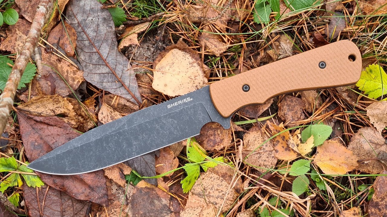 Нож SHERIFF Special Knives. Вот такие нужно делать походники.
