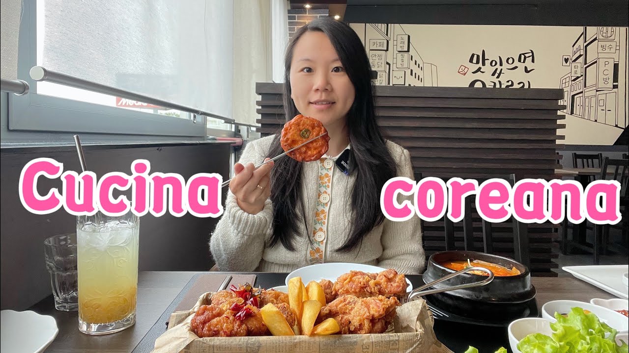 Cucina COREANA cosa mangio?? Bibimbap, pollo fritto, frittata di kimchi e tanto altro!