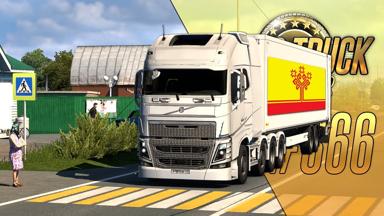 НОВЫЙ ПРОЕКТ. УНИКАЛЬНАЯ КАРТА ЧУВАШСКОЙ РЕСПУБЛИКИ — Euro Truck Simulator 2 (1.49.2.23s) [#366]