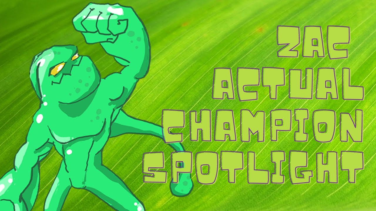 Zac ACTUAL Champion Spotlight
