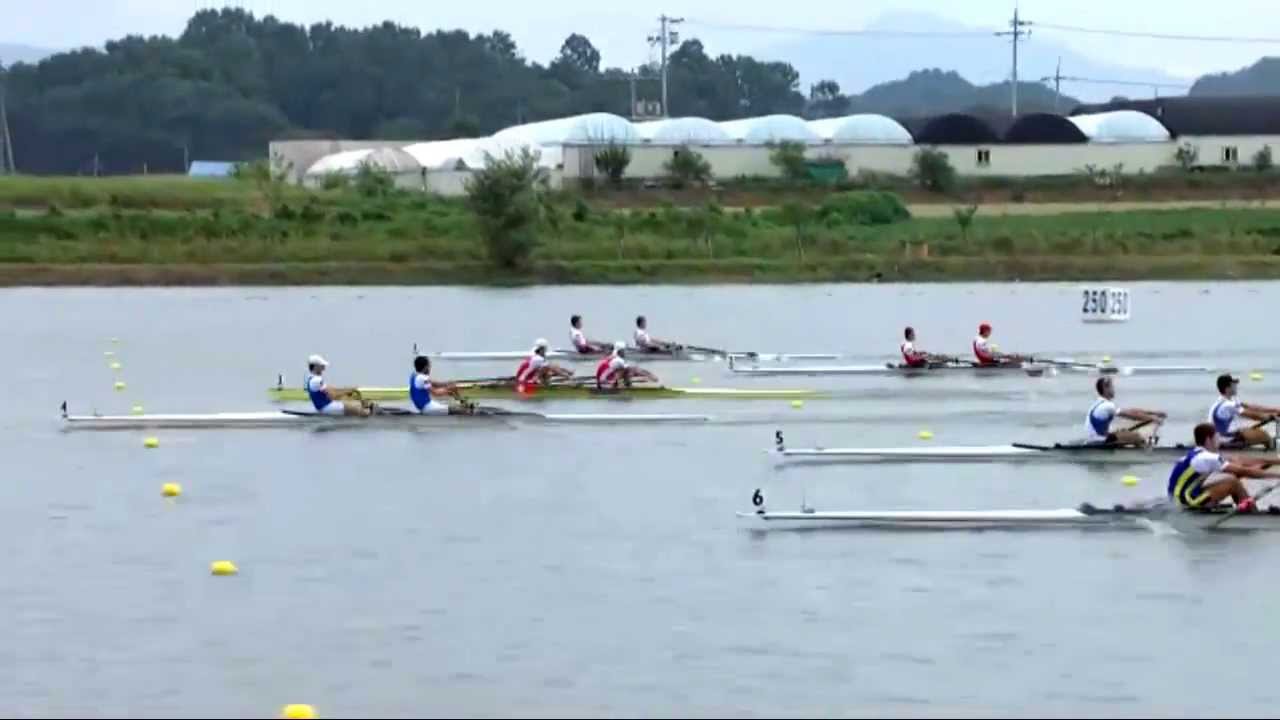 2013 World Rowing Championships Chungju, Korea LM2x Semifinal A/B 1