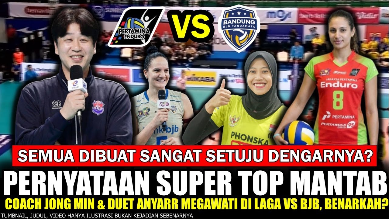 🏐 MANTAAB JOSS‼️DUET ANYAR MEGA & Pengakuan JUJUR Kim Jong-Min Soal Megawati Pertamina Enduro ?