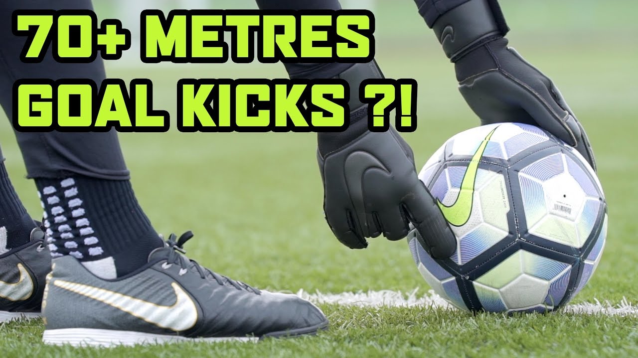 LEARN TO GET DISTANCE IN YOUR GOAL KICKS 🚀 | Keeper Tips | KitLab