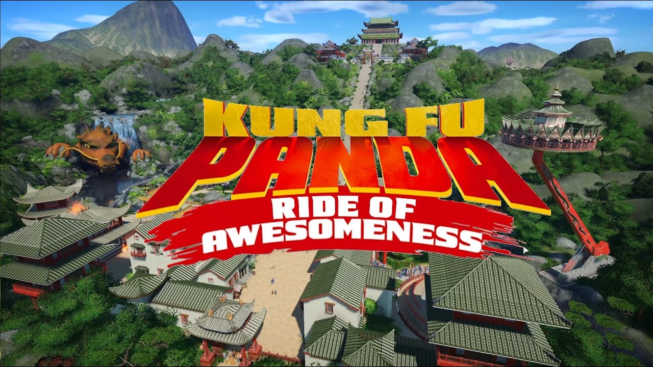 Kung Fu Panda - Ride of Awesomeness / Planet Coaster