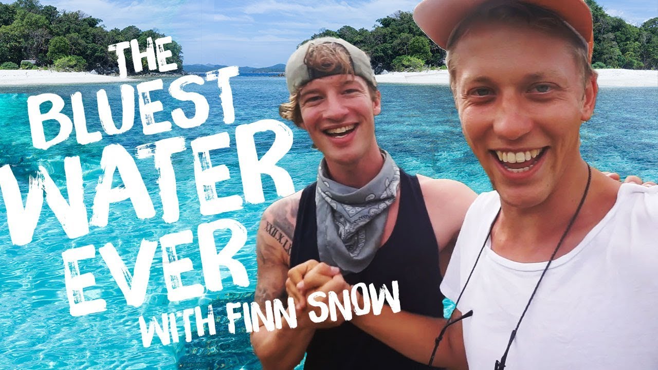FINDING THE BLUEST WATER IN THE PHILIPPINES with FINN SNOW (Linapacan, Palawan)