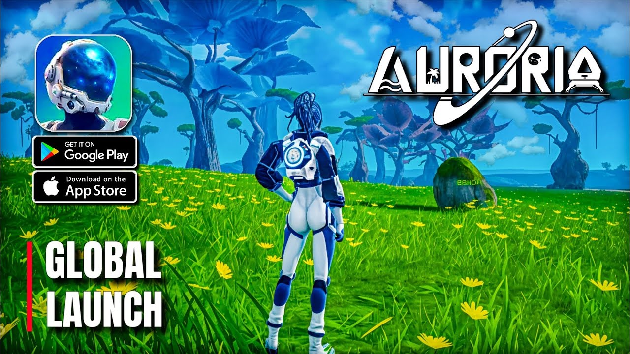 Auroria a Playful Journey - Launch Gameplay (Android/IOS) New SandBox Game 2025