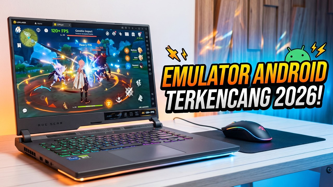 Gak Perlu HP Mahal! Cara Main Game Android Dengan Mudah Di Laptop Atau PC