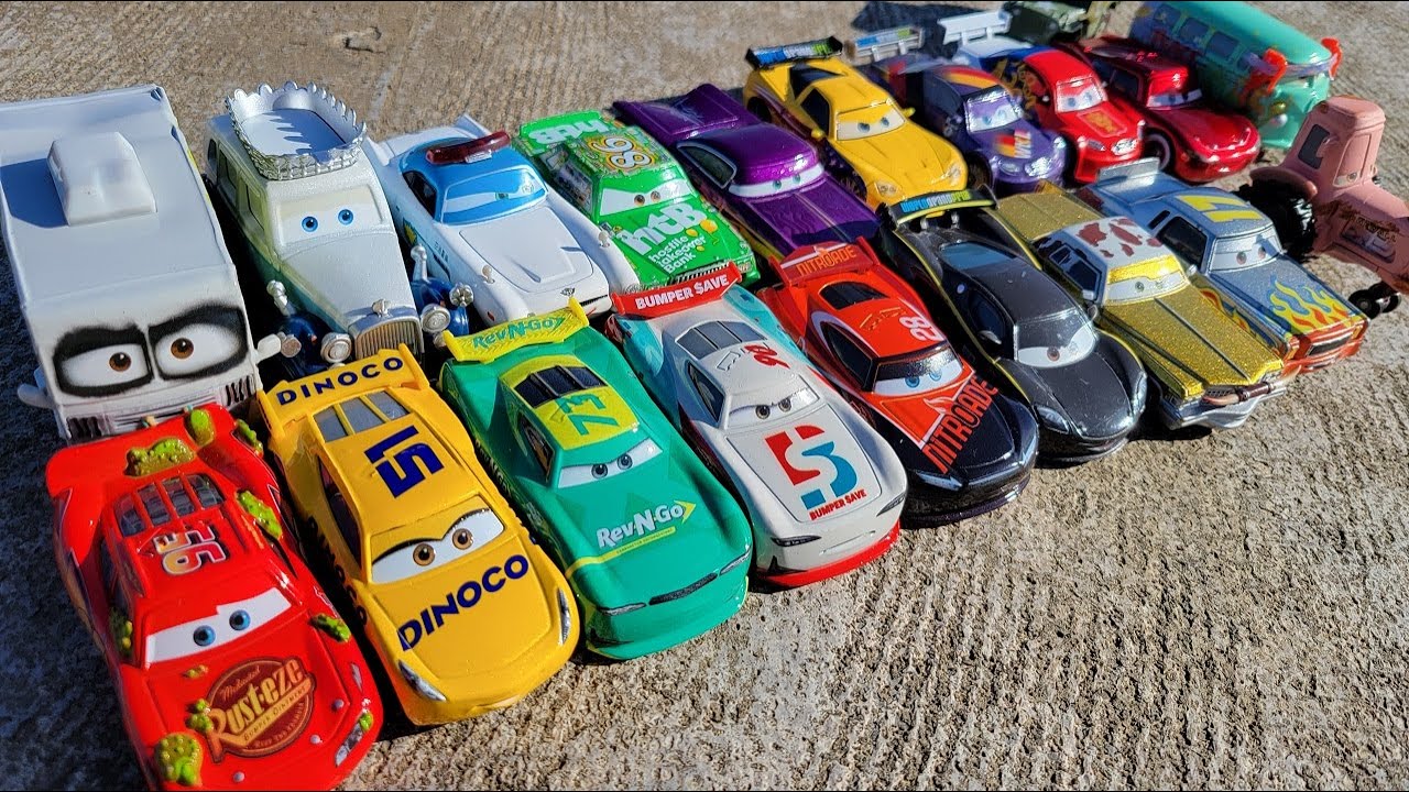 Mattel's minicar, which is one size larger than car, runs backwards on a slope. Model car