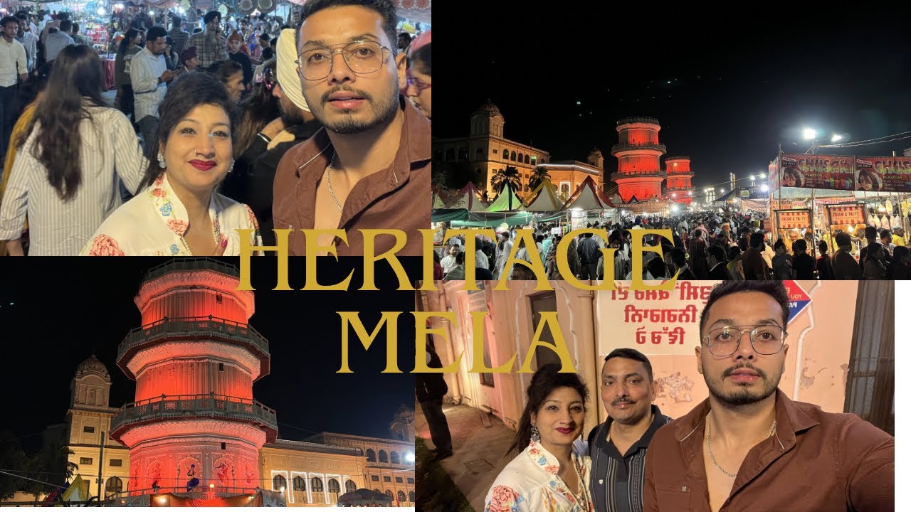 Heritage mela (sheesh mahal) 2026 vlog |patiala| Fair 