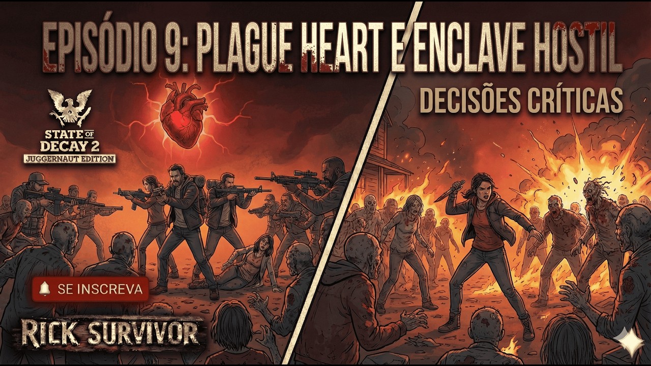State of Decay 2- #EP 9 PLAGUE HEART E ENCLAVE HOSTIL: DECISÕES CRÍTICAS