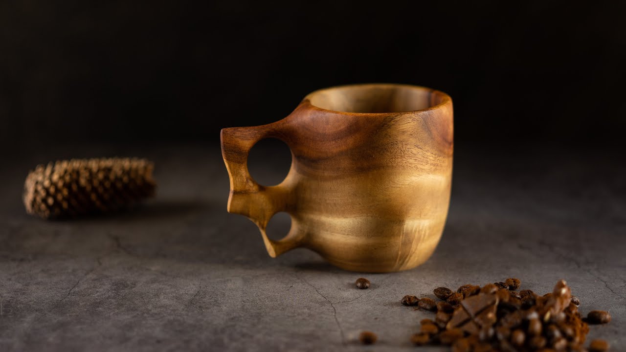 Kuksa wood turning - carving