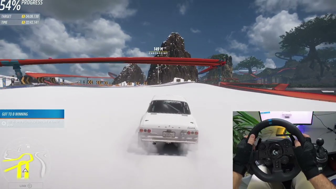 Forza Horizon 5 | Steering wheel gameplay