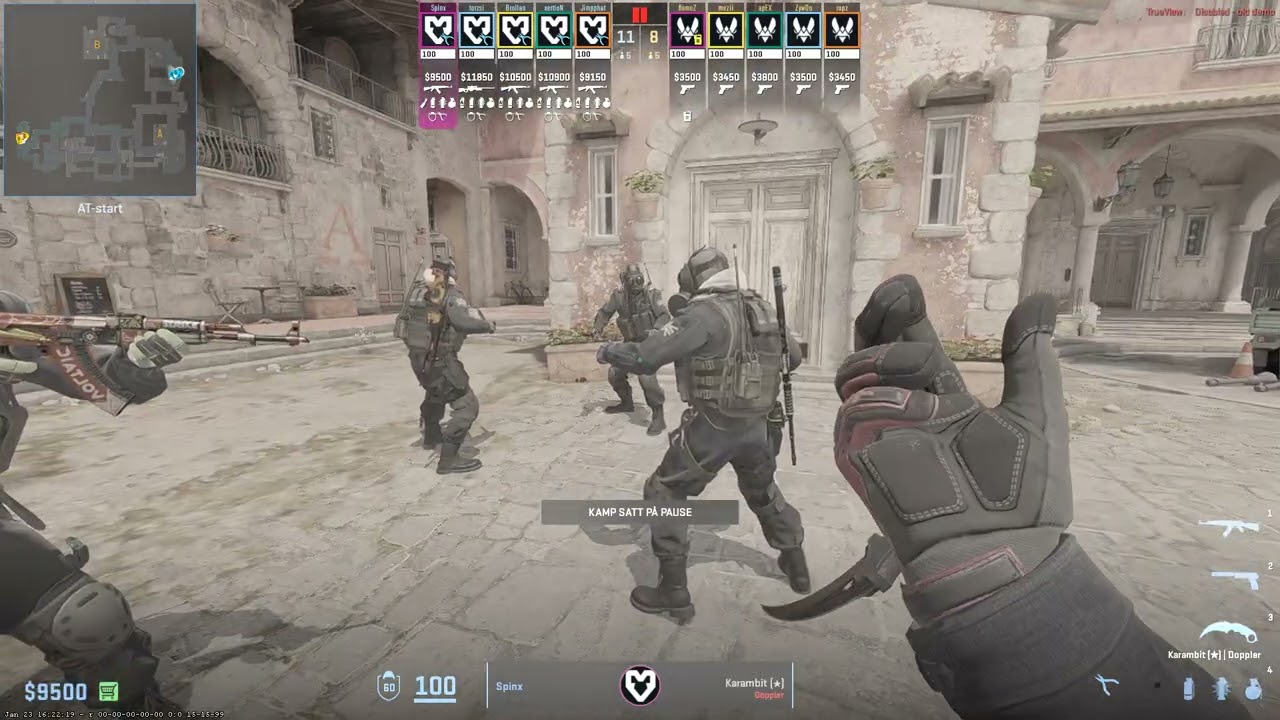 CT Specialist | Spinx | Inferno - B Site | 1.78 Rating | Mouz vs Vitality | IEM Chengdu 2025