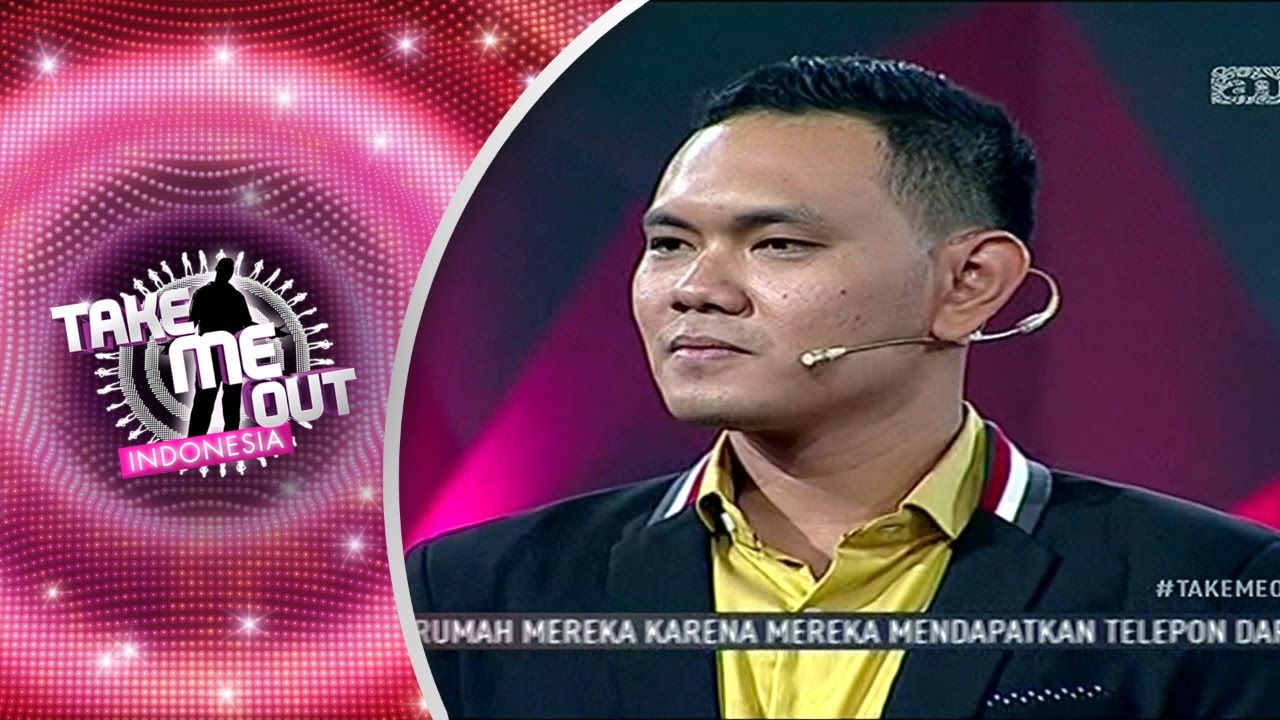 Diantara barisan angka, Kamu tetap nomor 1 dihati Sandi - Take Me Out Indonesia