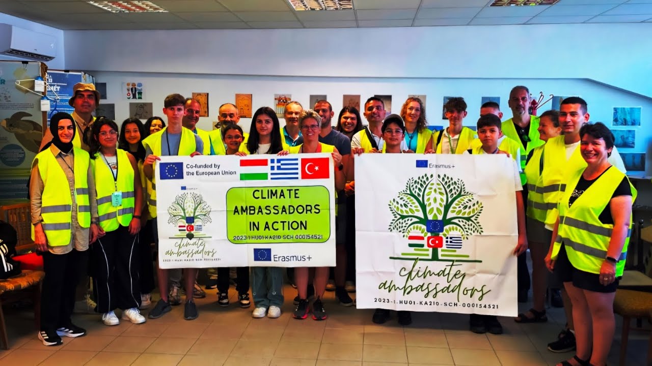 Climate Ambassadors In Action Erasmus+ Project- Student Workshop in Encs/Hungary 08th-13th July 2024