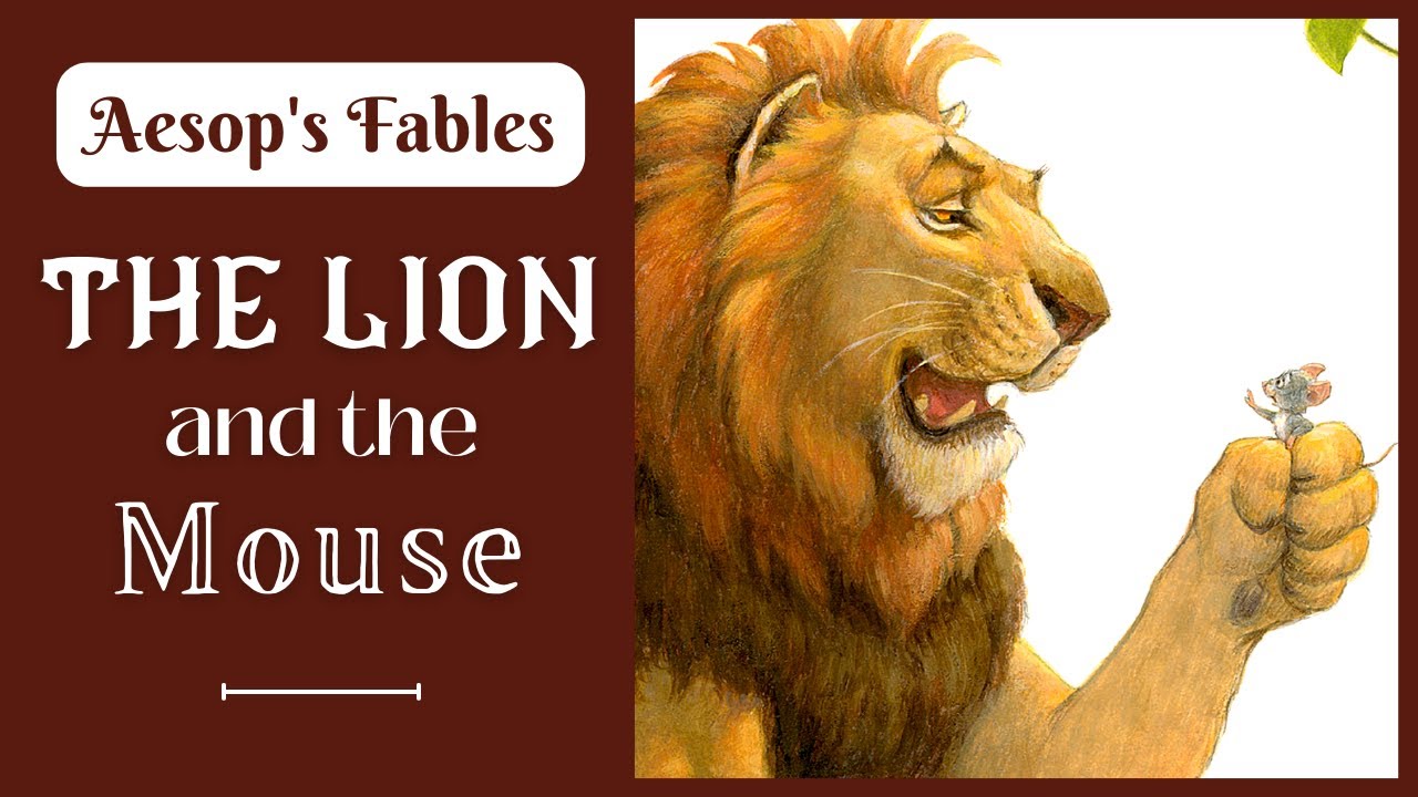 🦁 The Lion and the Mouse 🐀 Aesop's Fable Short Read Aloud for Kids