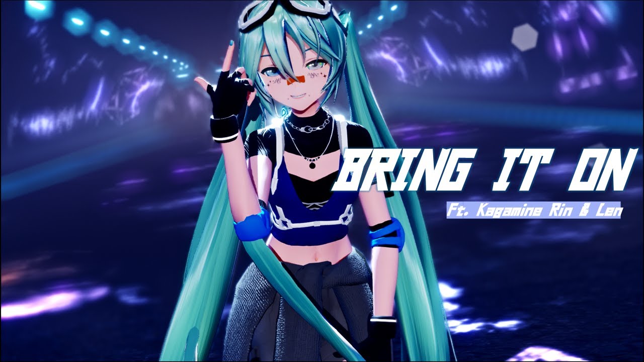 [MMD] 劣等上等 BRING IT ON [YYB C side Miku]
