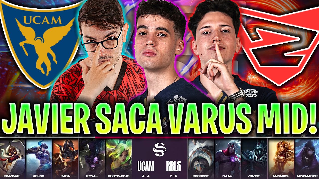 JAVIER SACA VARUS MID CONTRA EL UCAM DE KOLDO!😱 | UCAM vs RBLS RESUMEN SUPERLIGA VERANO 2024 LVP