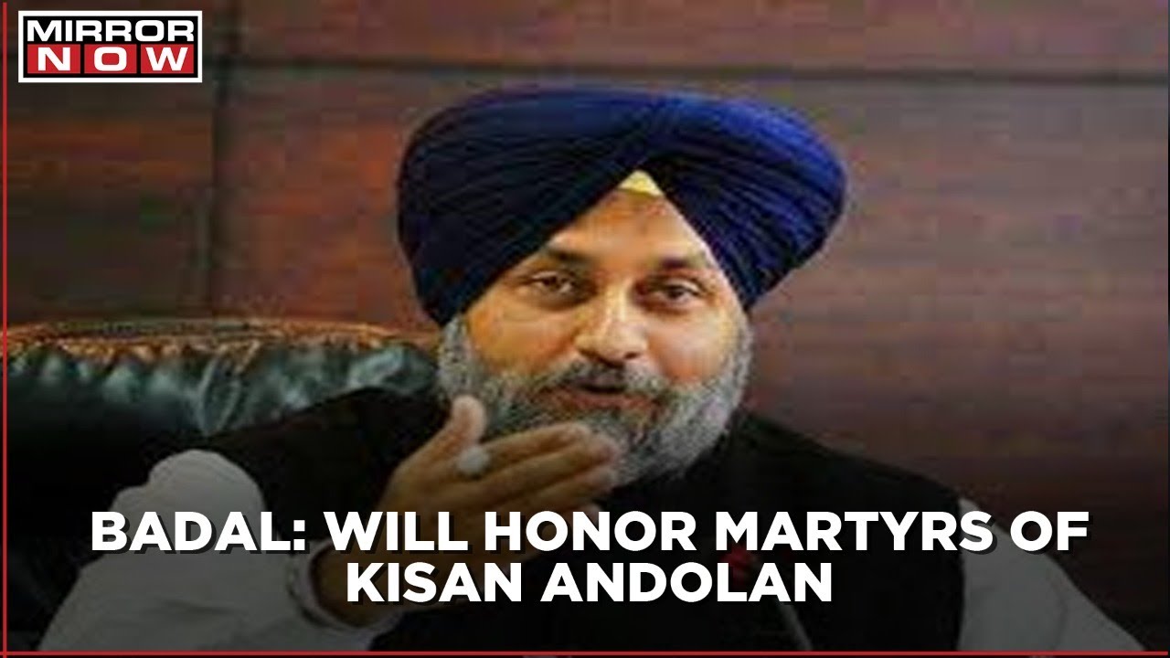 SAD eyes Punjab Assembly Polls; Badal announces jobs for Kisan Andolan martyrs' kins
