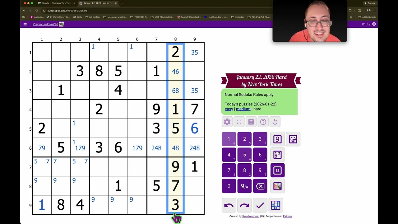 Puzzle Mania: 22 January 2026