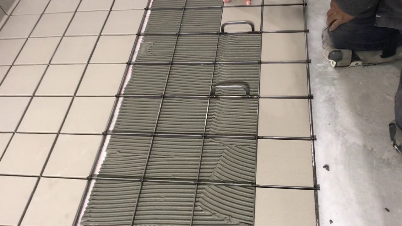 How install quarry tile