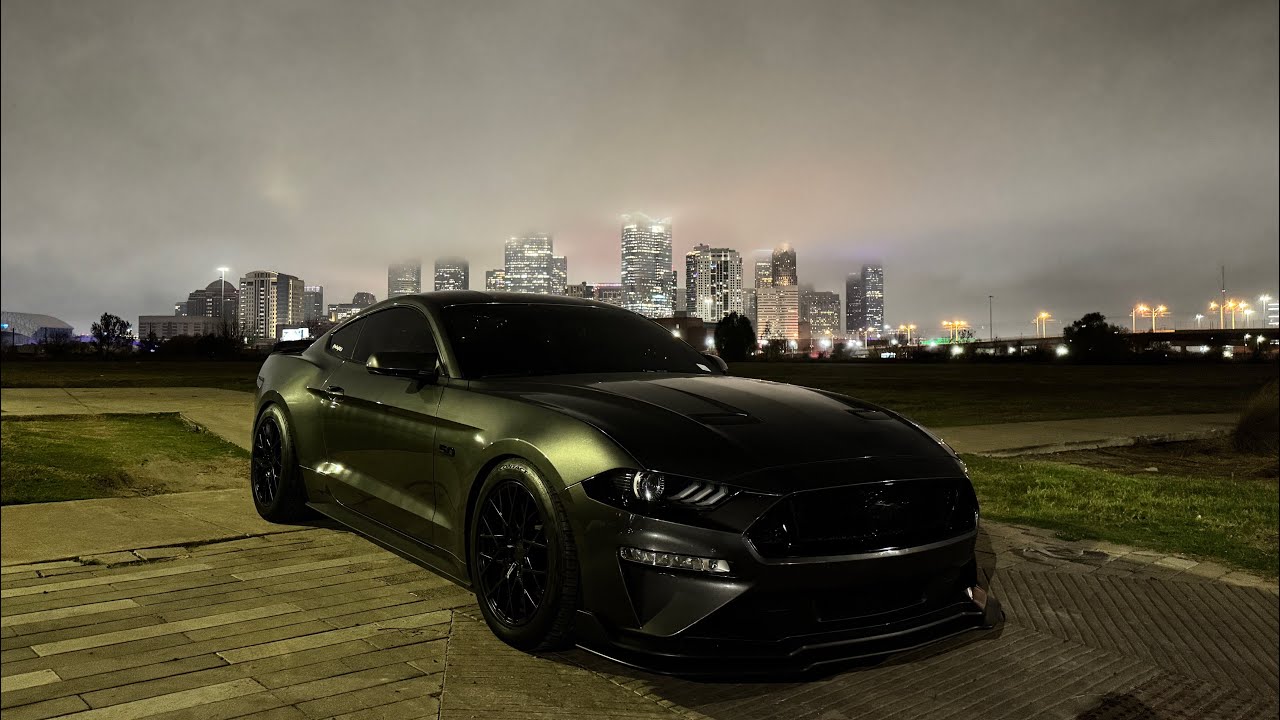 POV | CATLESS MUSTANG GT RIPPING THROUGH DOWNTOWN HOUSTON... (CRAZY PULLS)