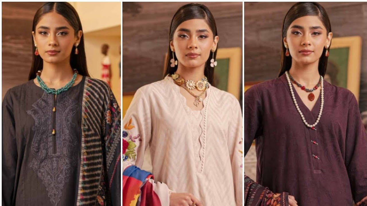 nishat linen winter jacquard collection 2023