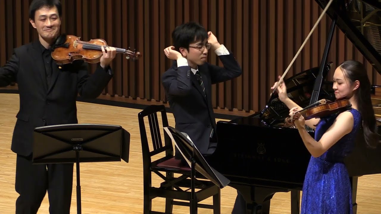 Shostakovich 5 Pieces for 2 Violins and Piano  ショスタコーヴィチ　２つのヴァイオリンとピアノのための5つの小品  橋本洋 渡邊紗蘭 西山響貴