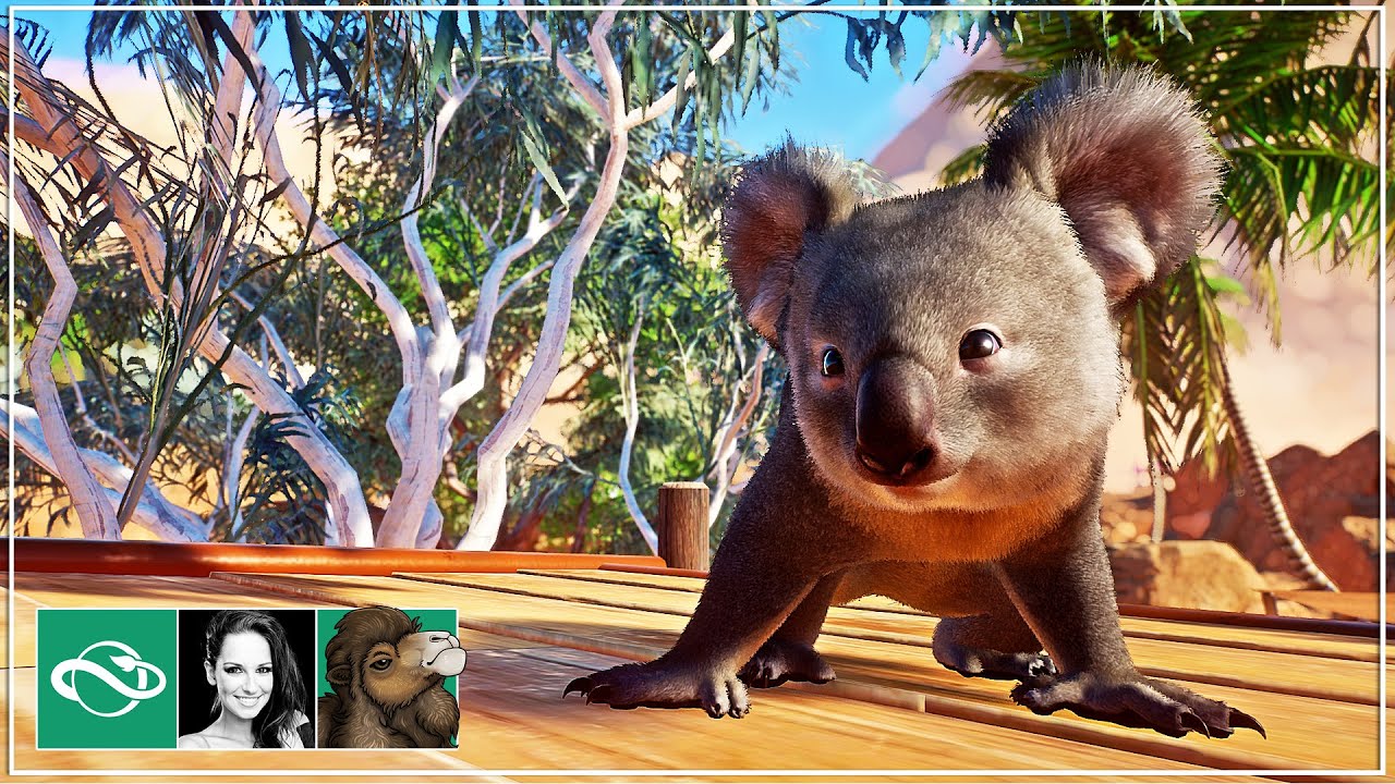 🐫 Koala walkthrough habitat | Desert Franchise Mode | Planet Zoo |