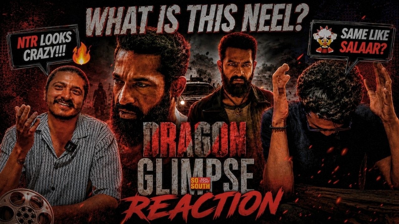Dragon Glimpse Reaction | NTR Looks Good! | Anil Kapoor | Rukmini Vasanth | Prashanth Neel | #dragon