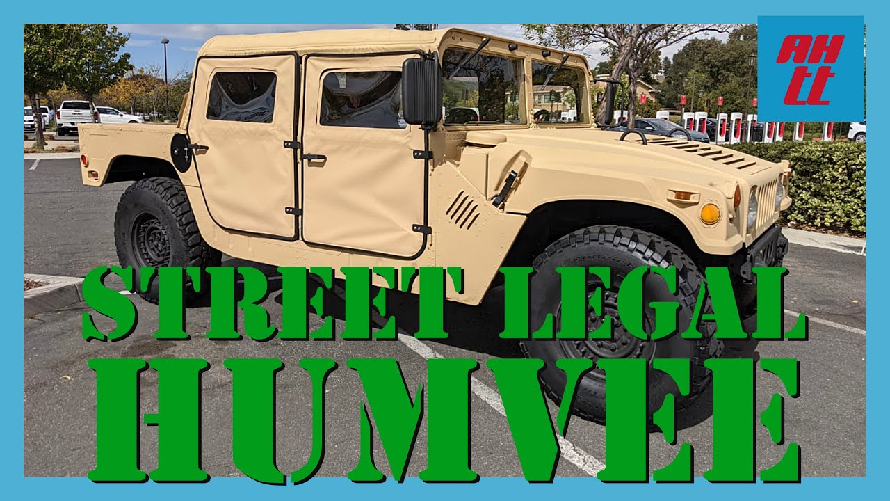 California Street Legal Humvee. Who needs an interior?