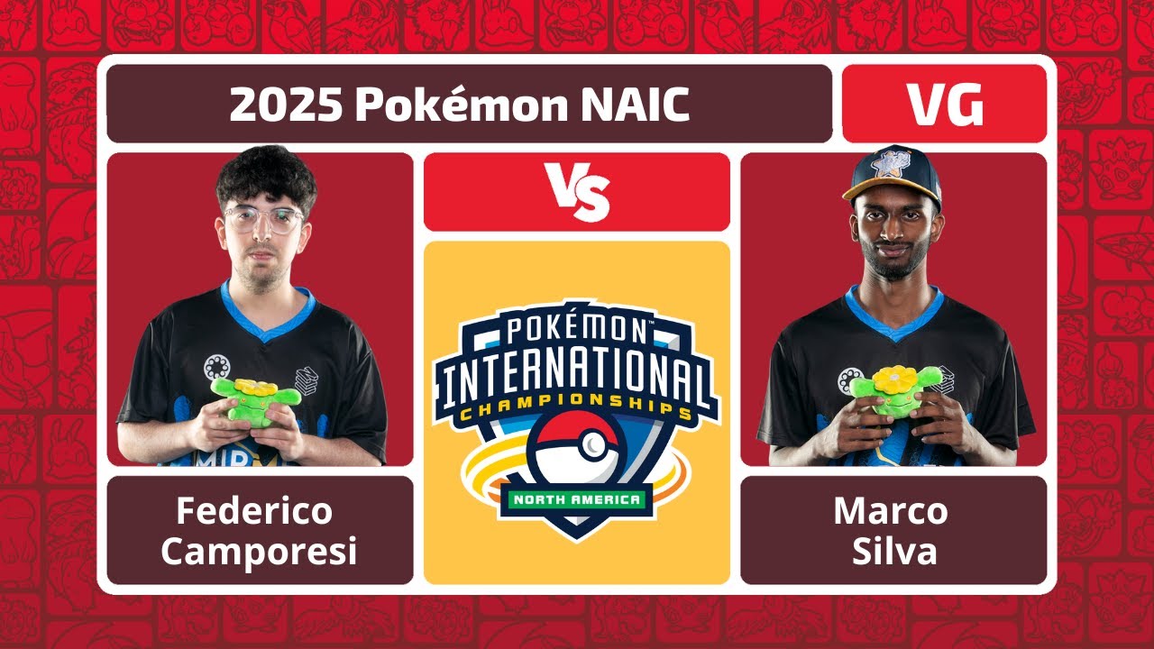 Federico Camporesi Vs Marco Silva - Pokémon VG Masters Finals | NAIC 2025