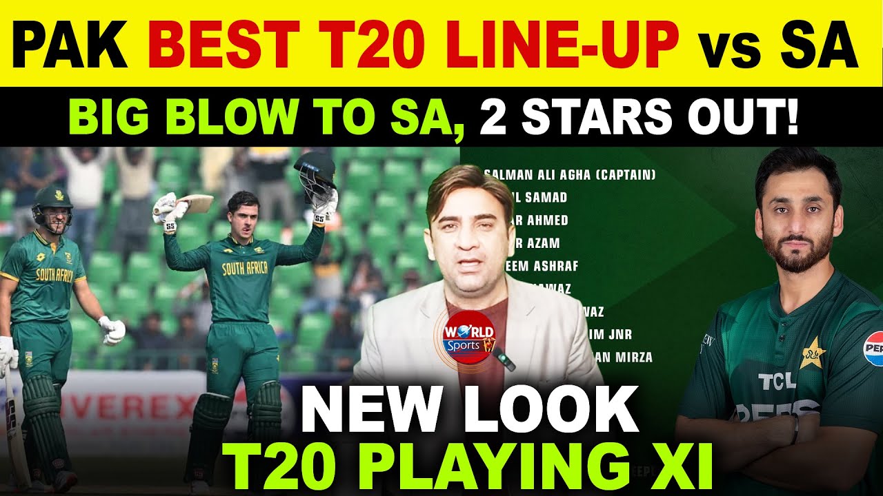 Южная Африка теряет двух ключевых игроков | Раскрыт лучший состав сборной Пакистана по версии T20...