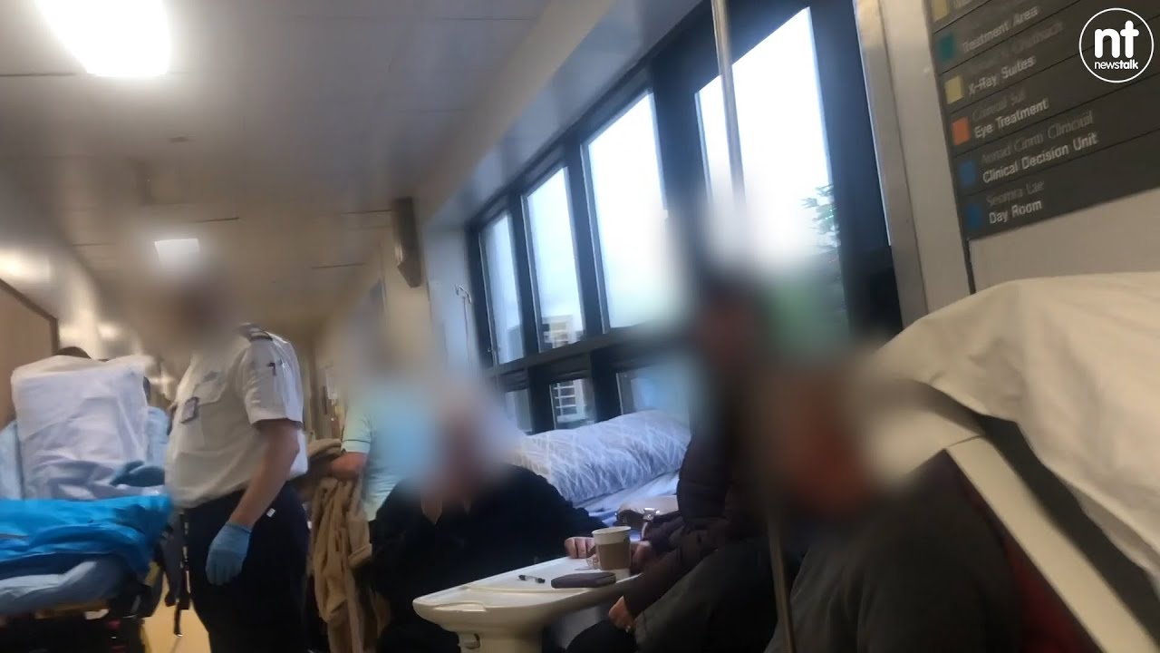 Trolley Crisis: Undercover Footage At Cork University Hospital