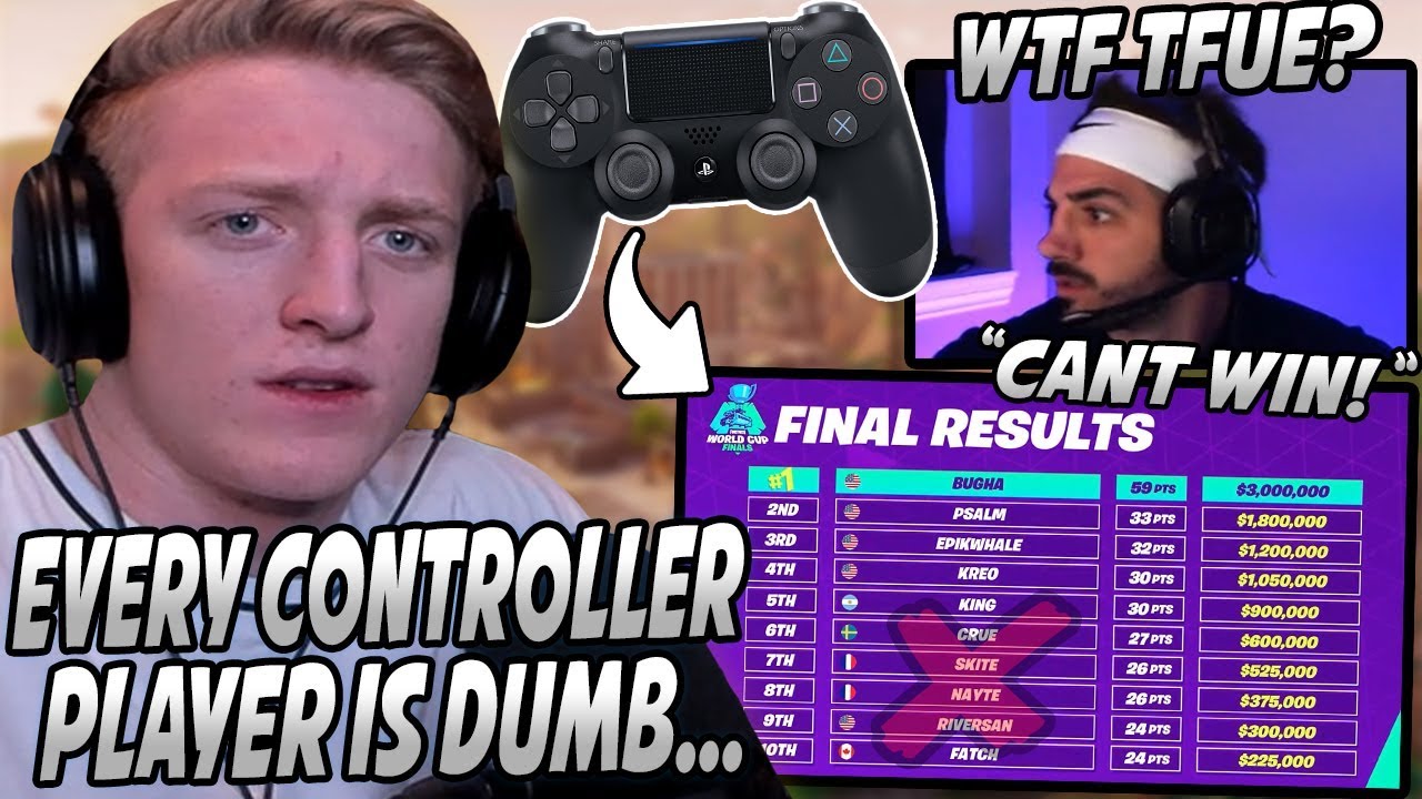 Tfue Calls EVERY Controller Player 