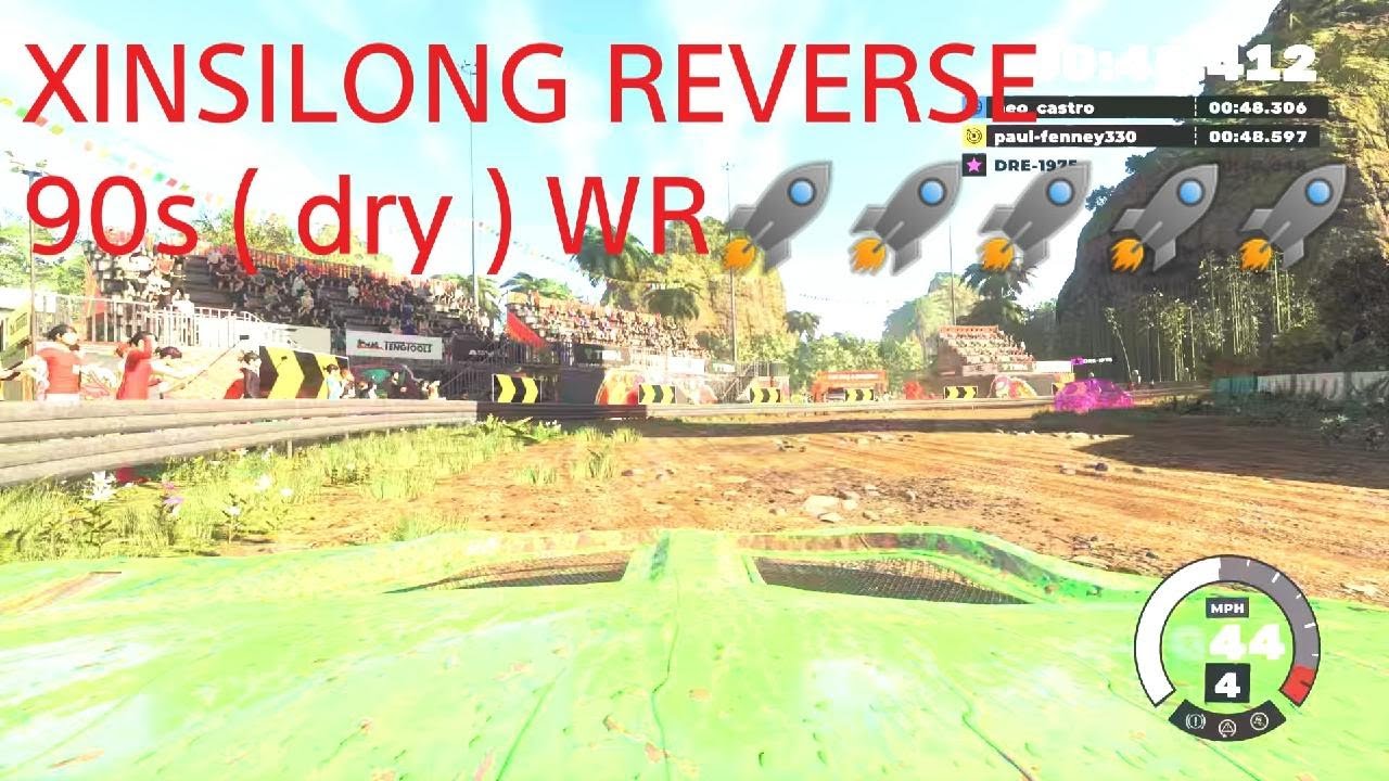 DIRT5 / XINSILONG FOREST REVERSE / 90s / WR 🤜🚀🤜🚀🤜🚀🤜
