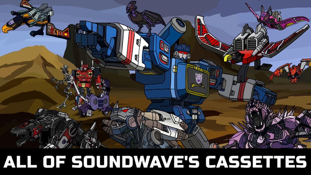 ВСЕ КАССЕТЫ SOUNDWAVES С МИНЬОНАМИ ЗА ВСЕ ГОДЫ (ОБЪЯСНЕНИЕ) - Трансформеры 2021