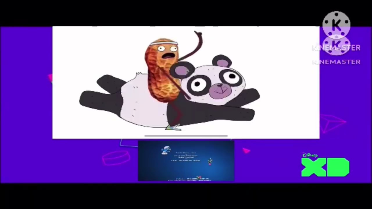 The Smurfs 2 - Disney XD West End Credits (Split Screen Version) - [FANMADE]