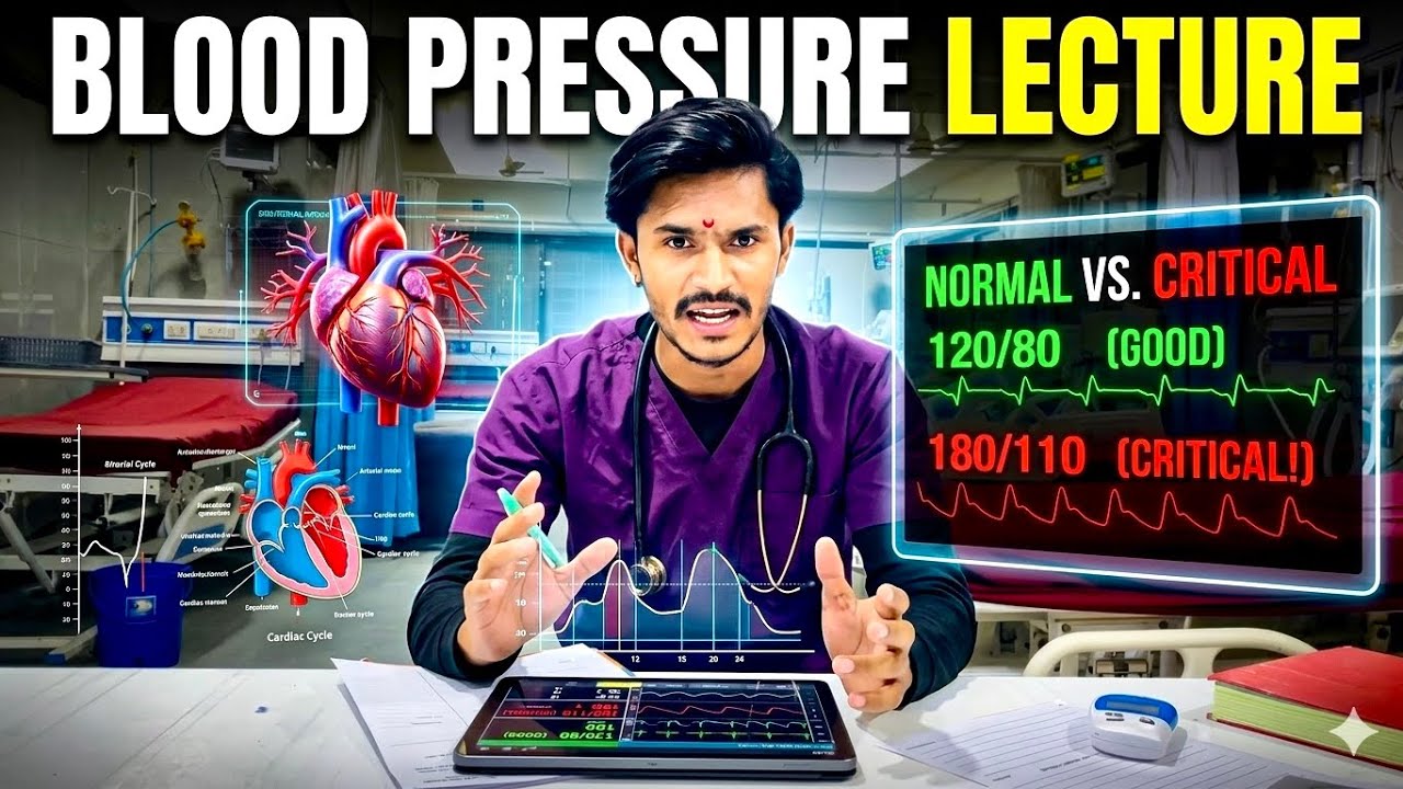 Blood Pressure | Normal VS Critical ￼120/80 | 180/110 ICU 🫀🩸