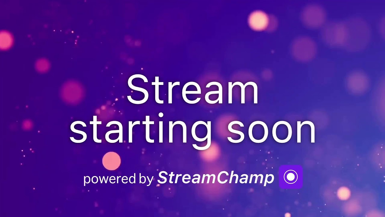 Broadcast powered by StreamChamp