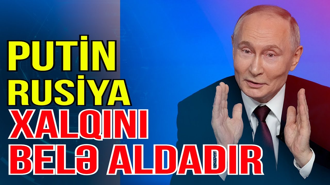 Putin Rusiya xalqını belə aldadır - Bu bölgələr Ukraynadadır - Media Turk TV